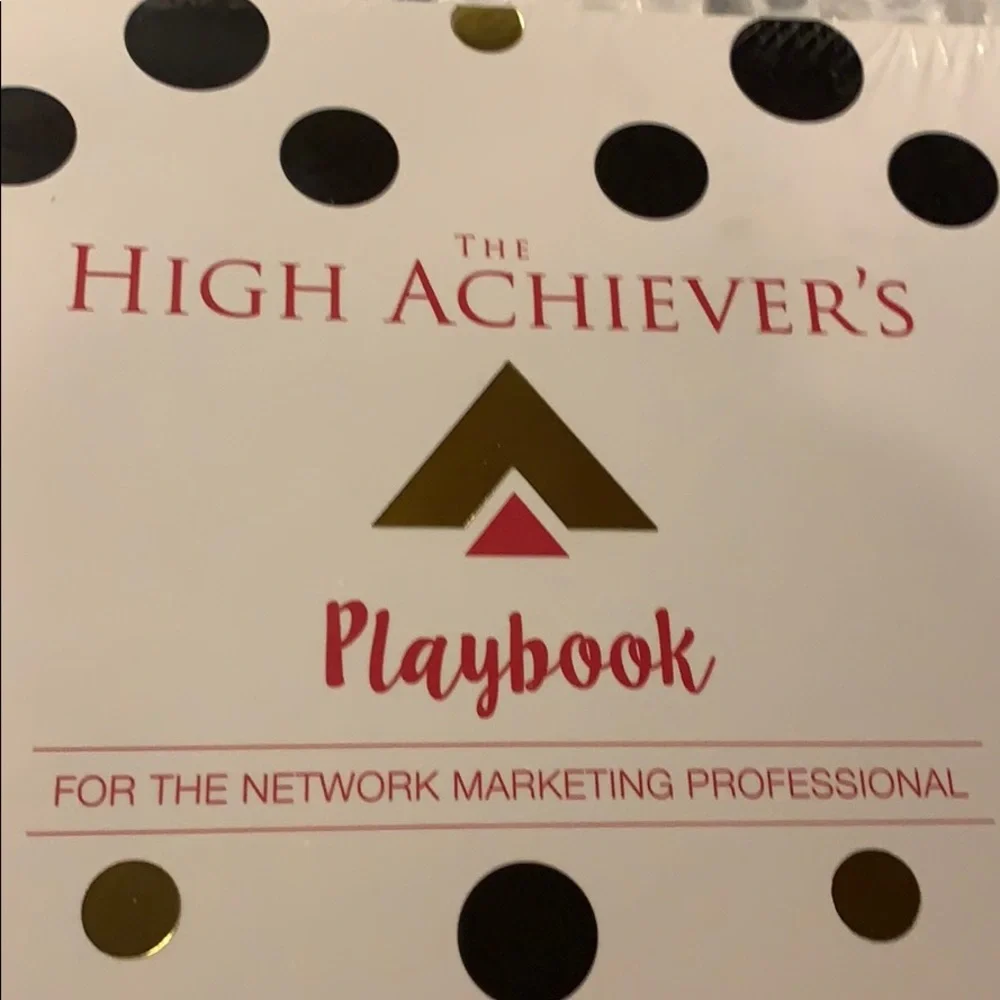 New Sealed “High Achiever’s Playbook”